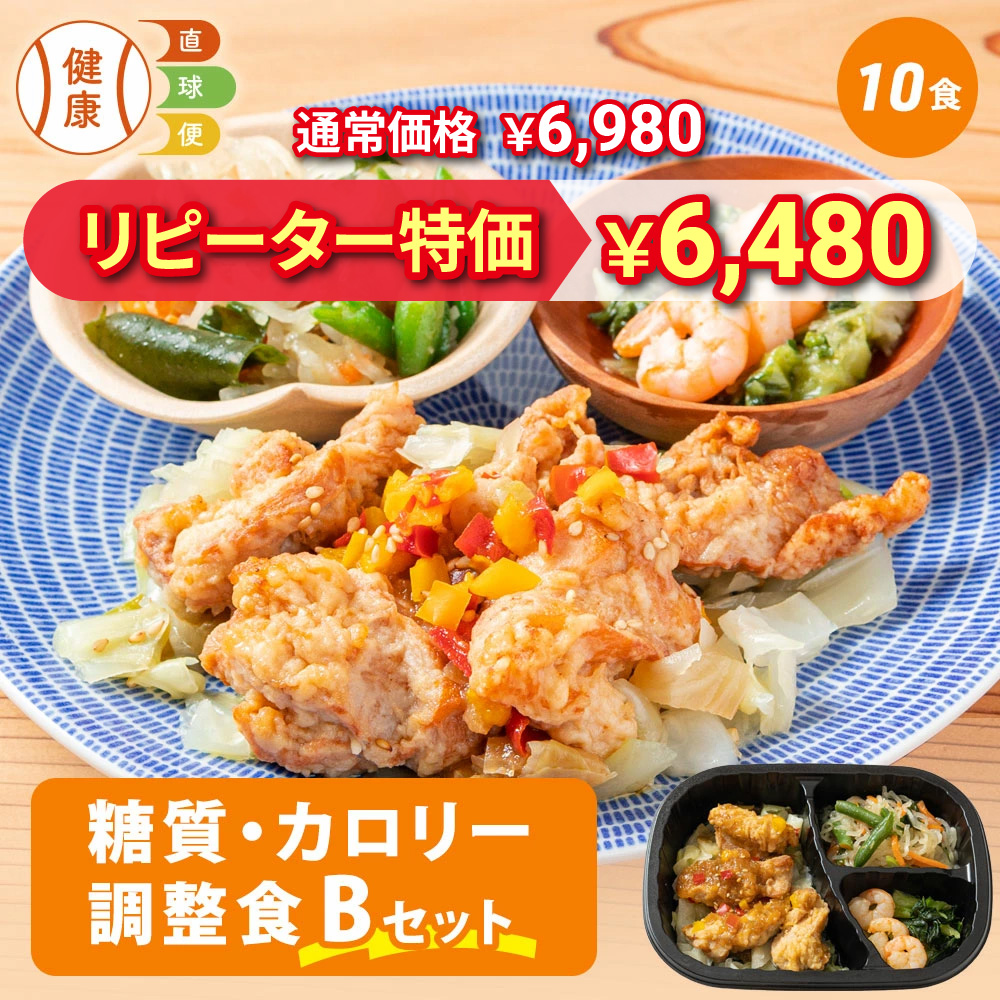 糖質・カロリー調整食Bセット 10食分