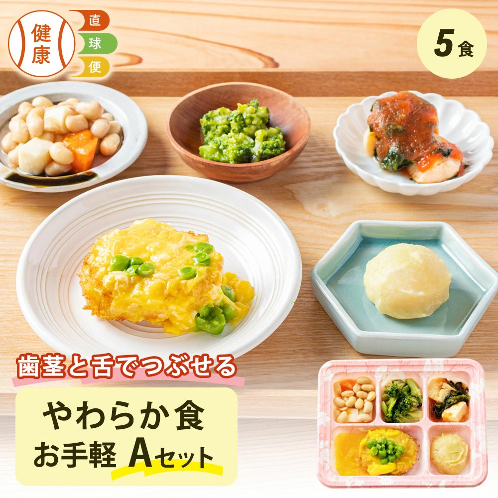 やわらか食お手軽Aセット 5食分